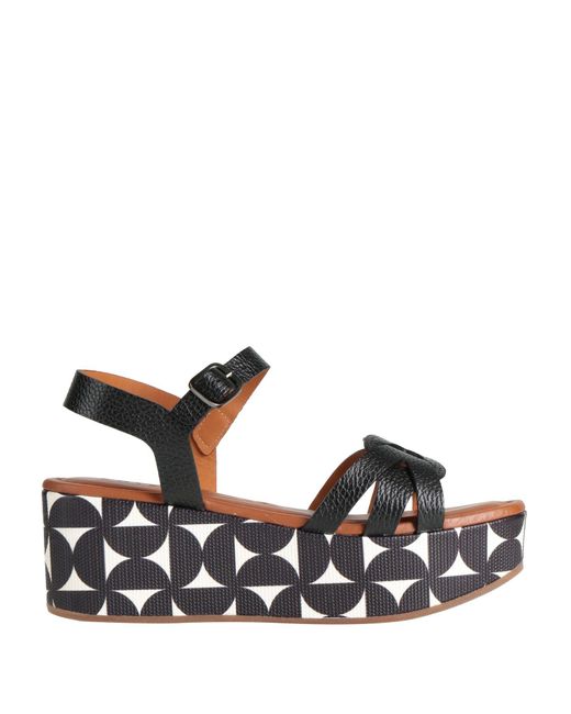 Chie Mihara Black Sandals