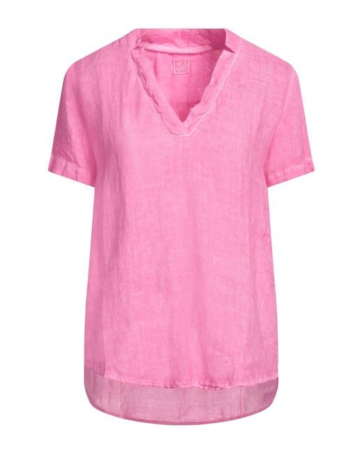 120% Lino Pink Top