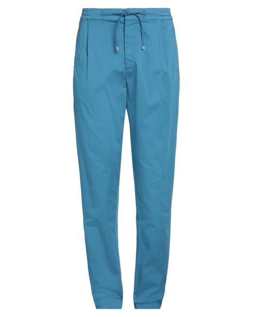 Pantalone di Lardini in Blue da Uomo