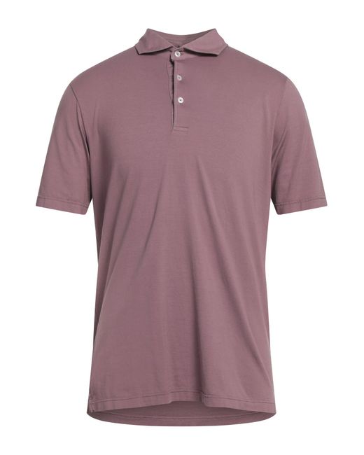 Barba Napoli Purple Polo Shirt for men
