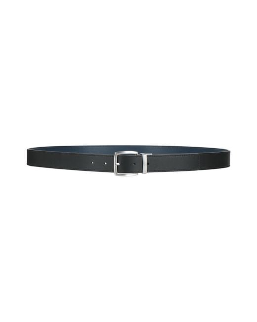 Emporio Armani Blue Belt Cow Leather for men