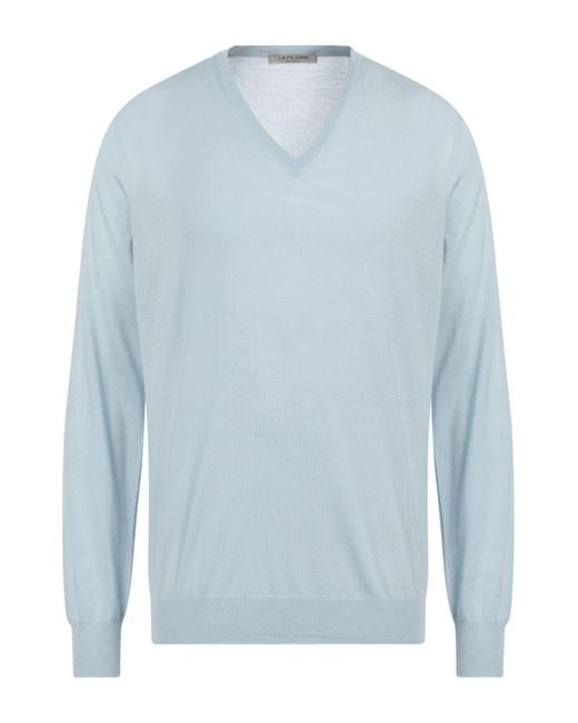 Pullover La Fileria de hombre de color Blue