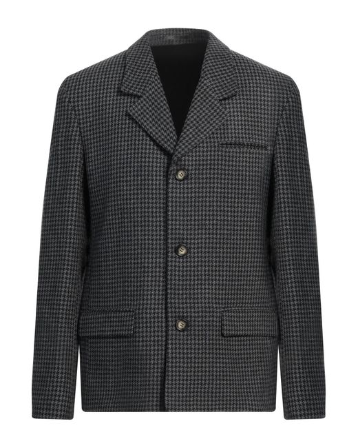 Nanushka Black Lead Blazer Recycled Polyester, Wool for men