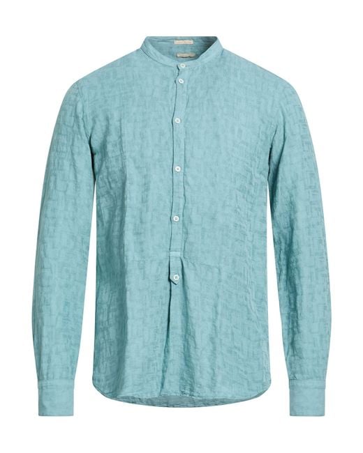 Massimo Alba Blue Shirts for men