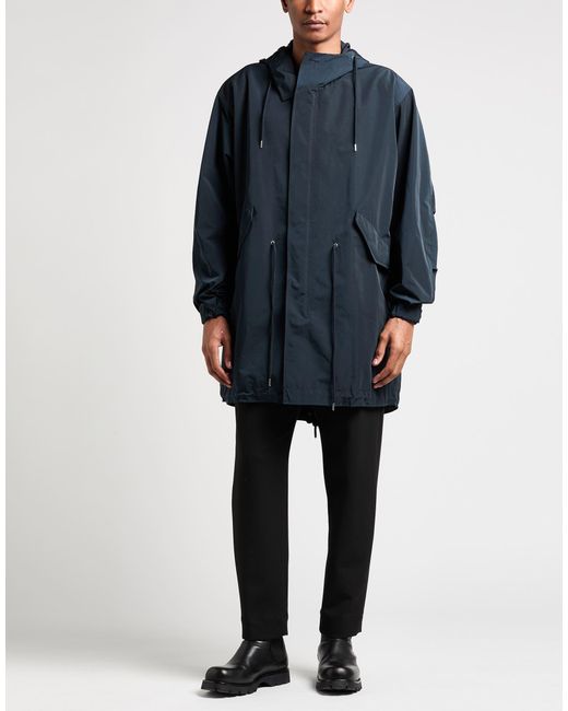 Sandro Blue Overcoats & Trench Coats for men