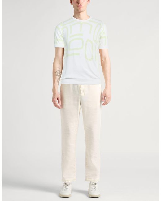 Pullover Malo de hombre de color White