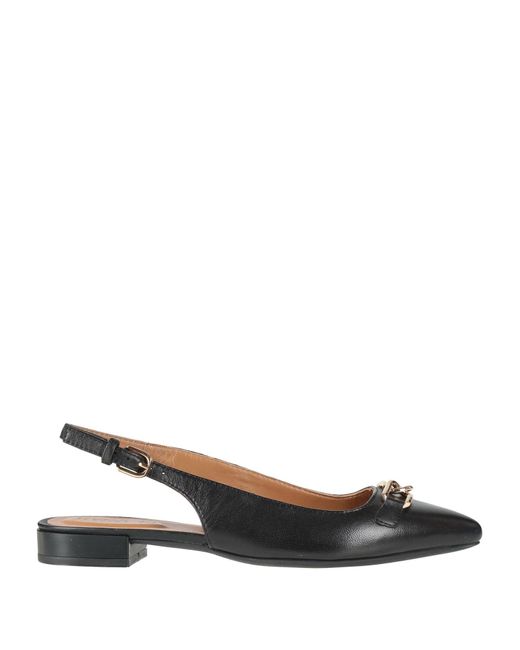 Geox Black Ballet Flats