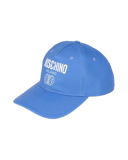 Moschino Blue Hat for men