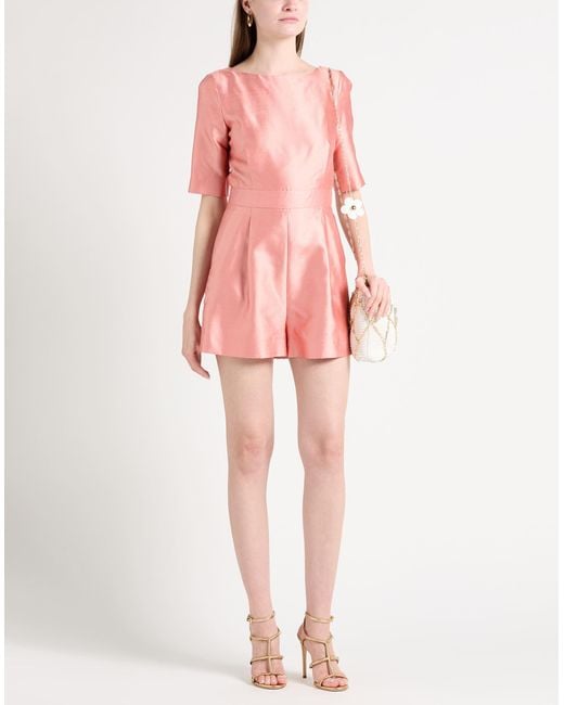 Max Mara Pink Playsuit