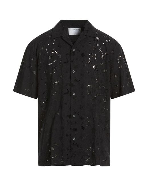 SELECTED Black Shirts for men