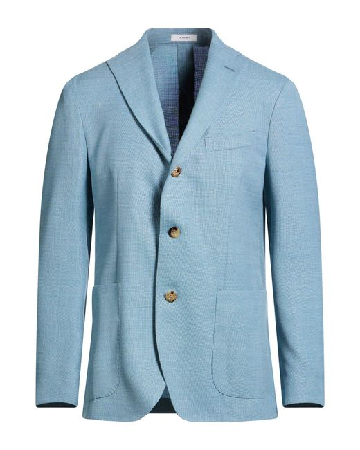 Boglioli Blue Blazer for men