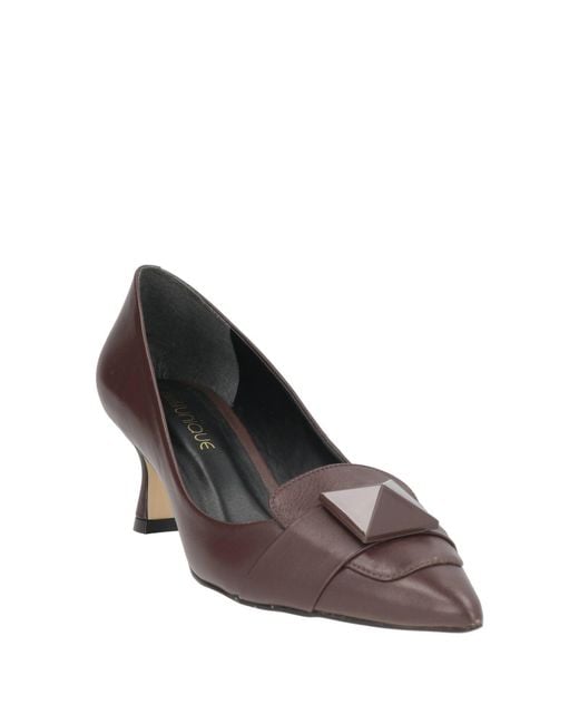 Miss Unique Brown Pumps