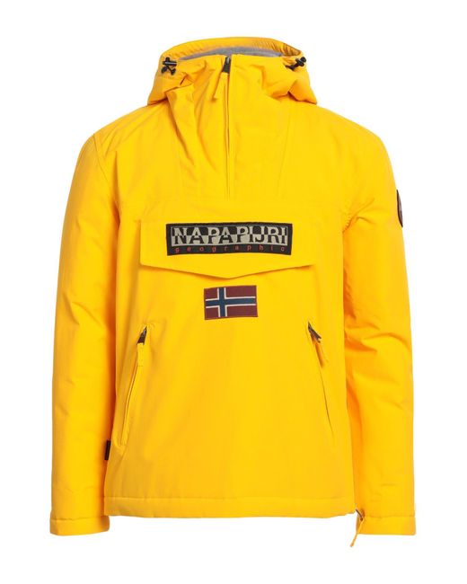 Napapijri rainforest winter yellow store