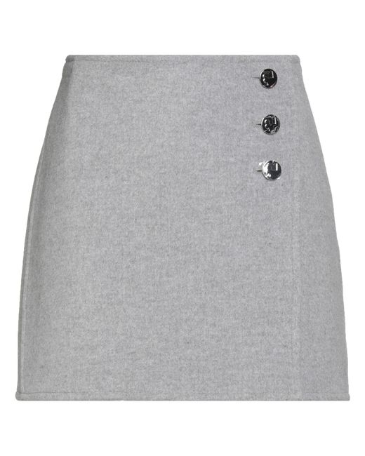 Tory Burch Gray Mini Skirt