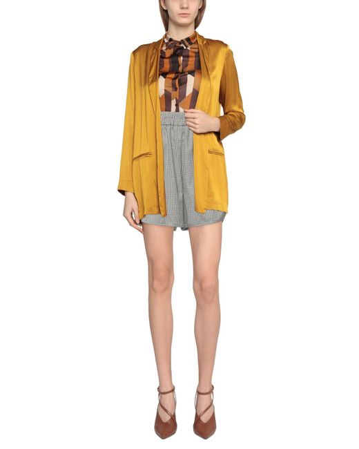MSGM Gray Shorts & Bermuda Shorts