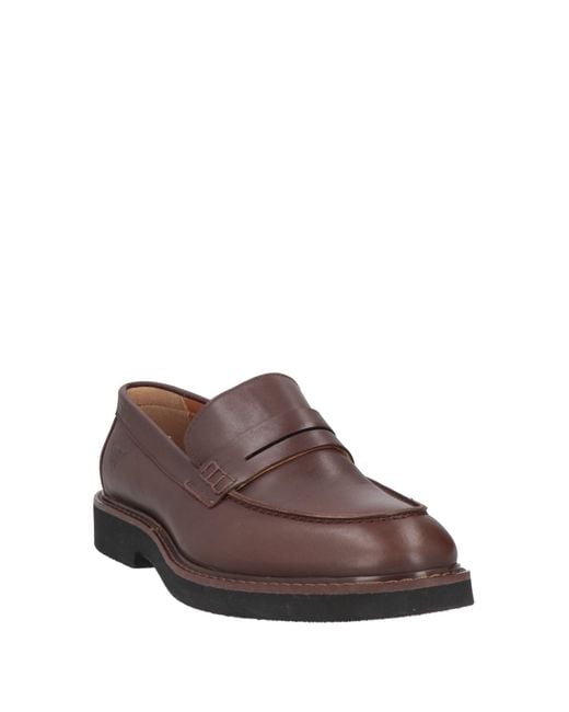 Docksteps Brown Loafers Soft Leather for men
