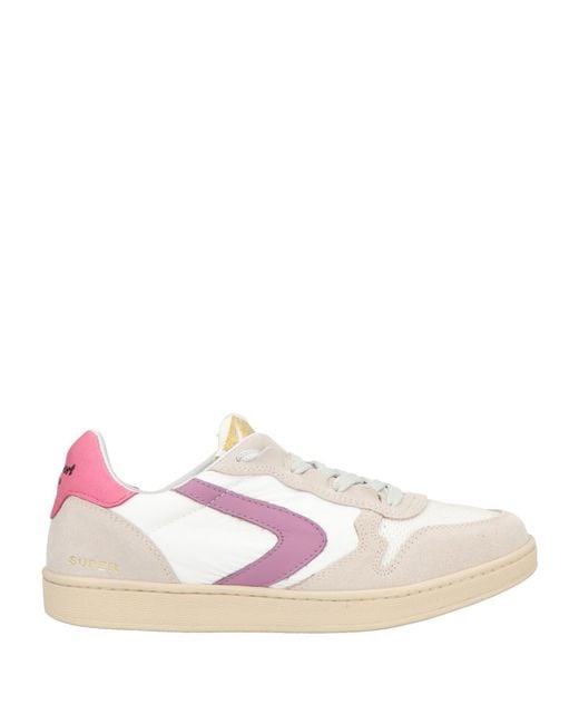 Valsport Pink Sneakers Nylon, Leather