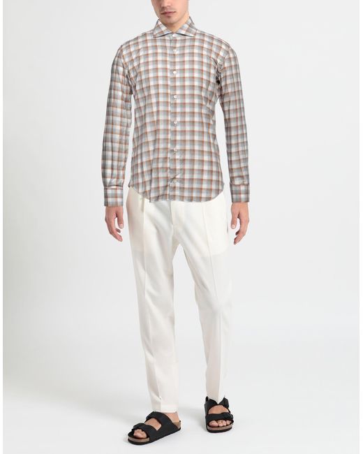 Eleventy White Shirt for men