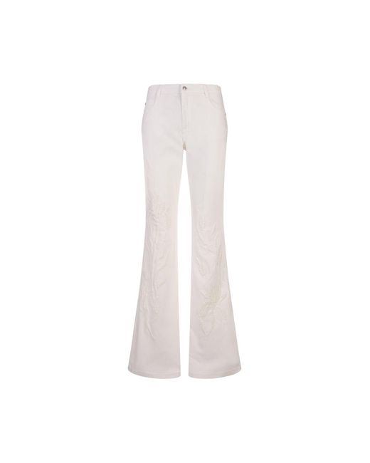 Pantaloni Jeans di Ermanno Scervino in White