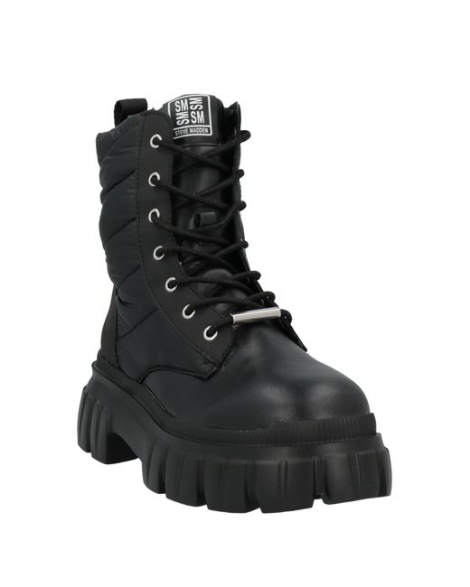 Steve Madden Black Ankle Boots