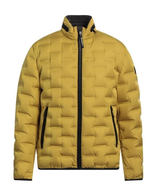 Piumino & Imbottito Sintetico di Milestone in Yellow da Uomo