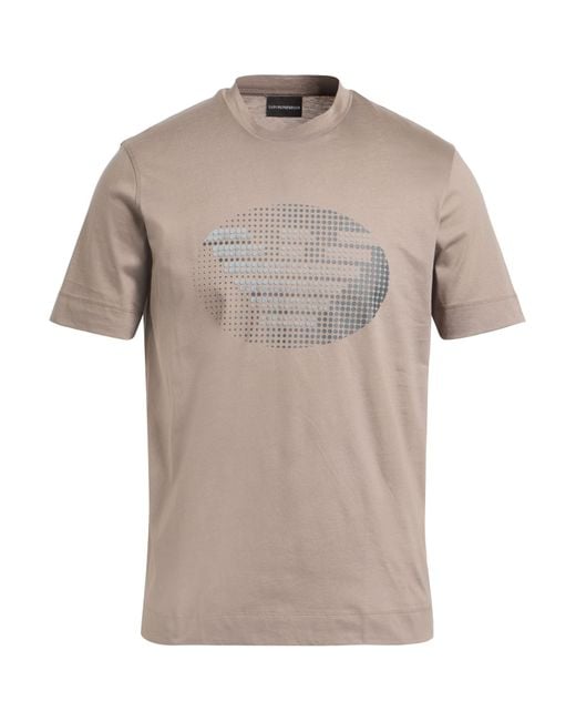 Emporio Armani Gray T-shirt for men