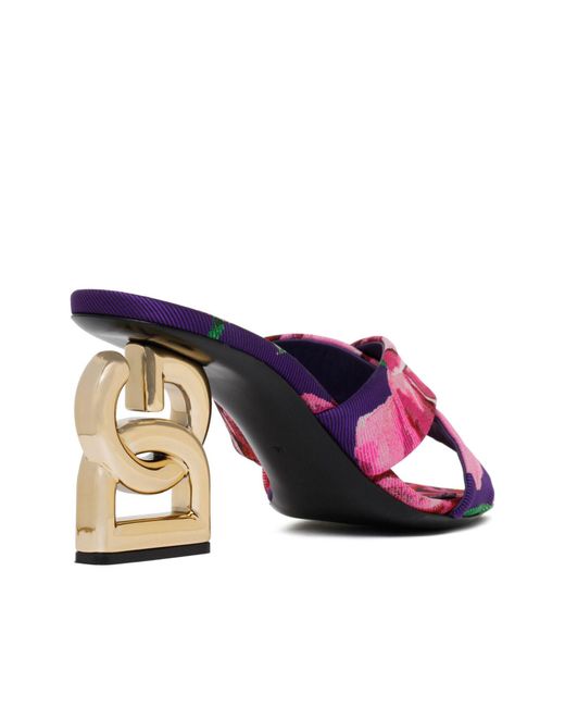 Sandales Dolce & Gabbana en coloris Pink