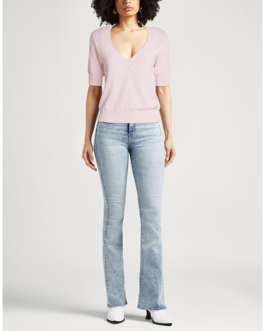 Blumarine Pink Sweater Wool, Cashmere