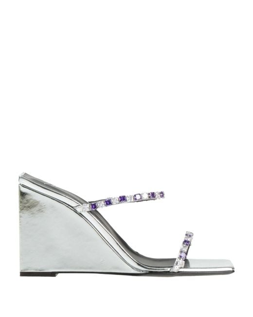 Giuseppe Zanotti White Sandals Leather