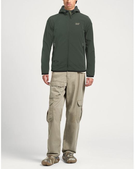 EA7 Green Jacket for men