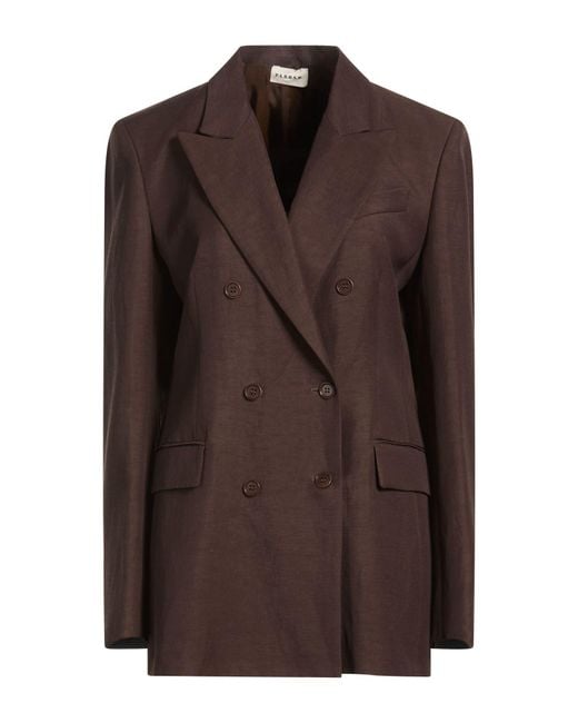 P.A.R.O.S.H. Brown Blazer