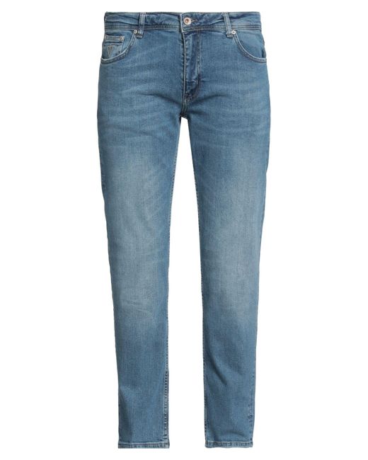 Fifty Four Blue Denim Trousers for men