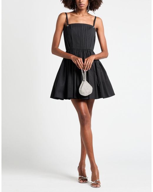 McQueen Black Mini Dresses