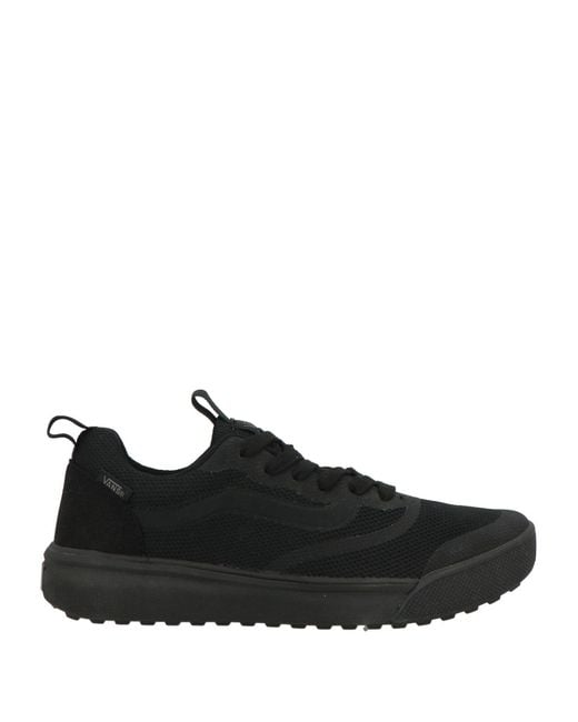 Vans Black Sneakers Textile Fibers