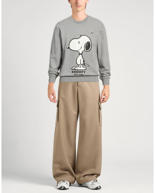 Lacoste Gray Sweatshirt for men