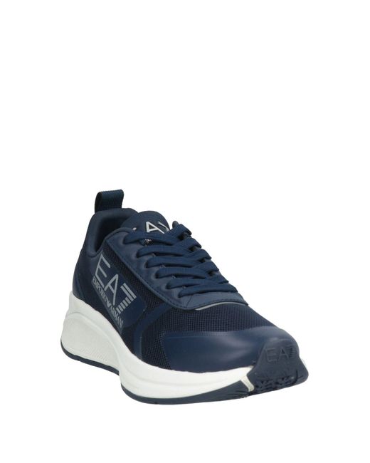 EA7 Blue Trainers for men