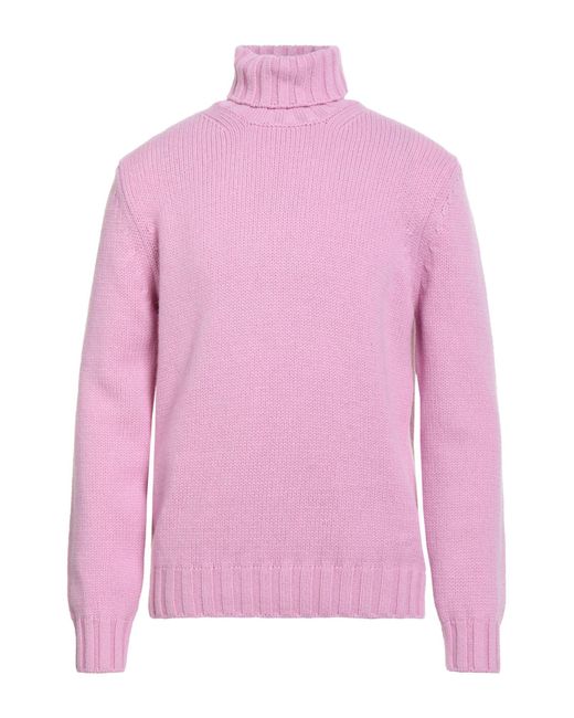 FILIPPO DE LAURENTIIS Rollkragenpullover in Pink für Herren