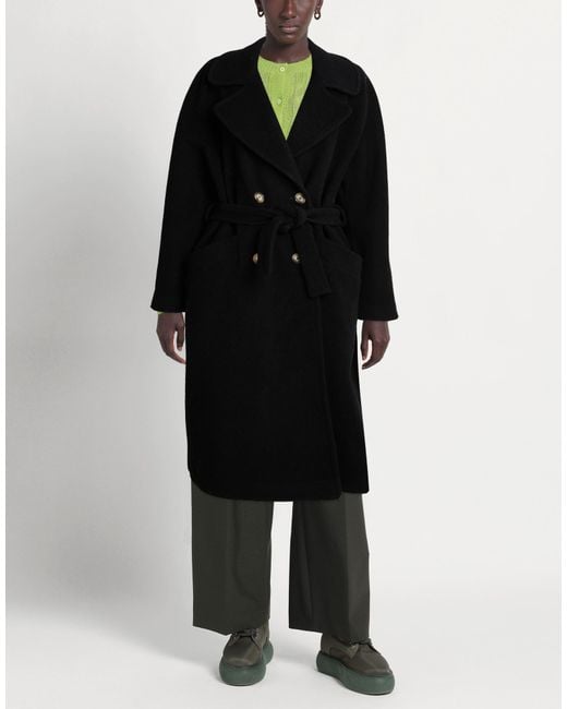 Ava Adore Black Coat Wool