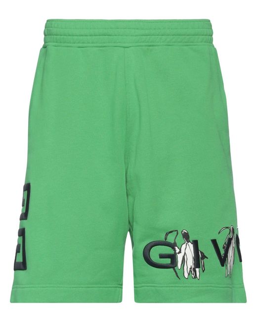 Givenchy Green Shorts & Bermuda Shorts for men