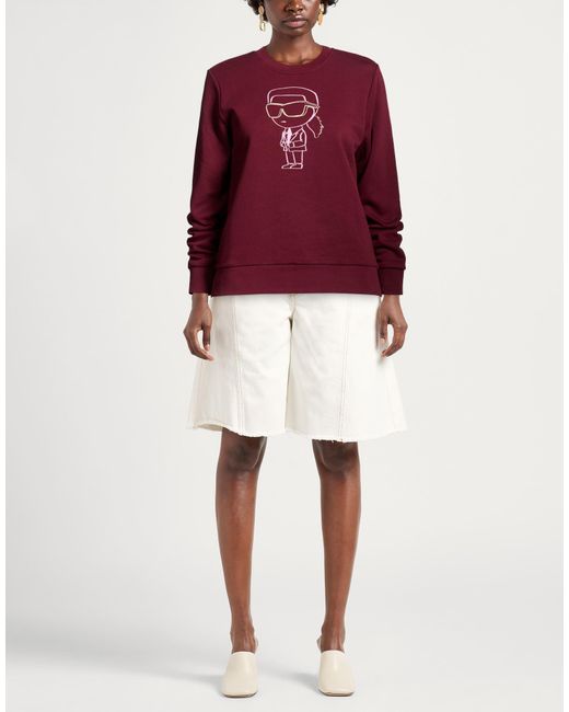 Karl Lagerfeld Red Sweatshirts