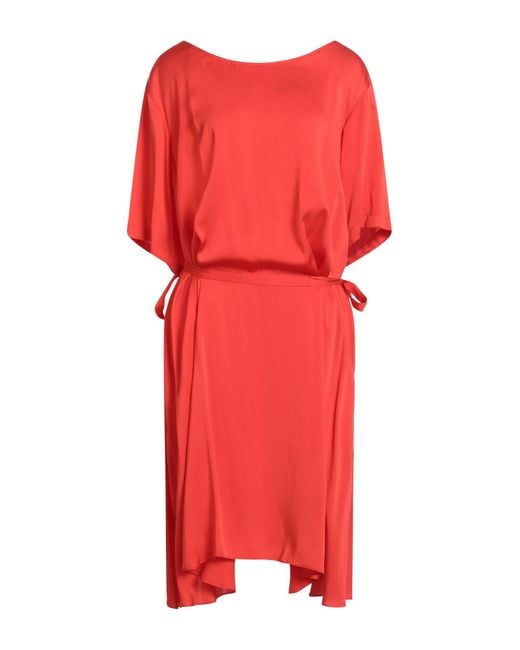 Robe Midi Aspesi en coloris Red