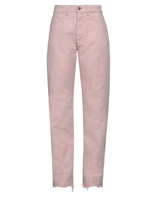 Jil Sander Pink Jeans