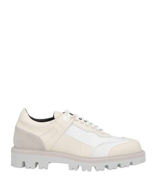 Sergio Rossi Schnürschuh in White für Herren