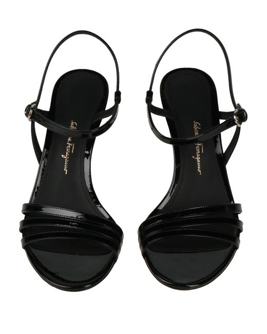Ferragamo black sandals top