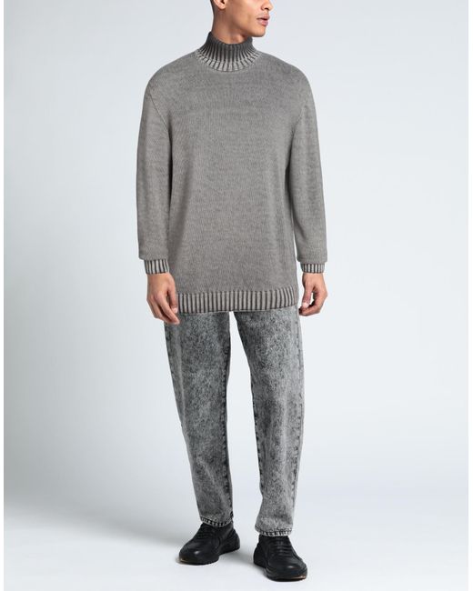 Heritage Gray Turtleneck for men