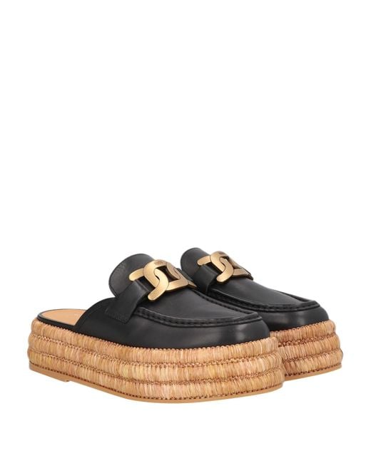 Tod's Brown Espadrilles