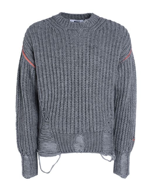 MSGM Gray Jumper for men