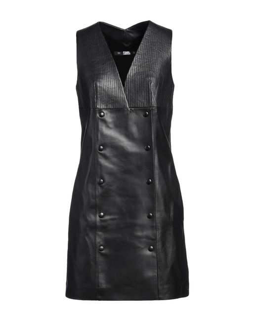 Karl Lagerfeld Black Mini-Kleid