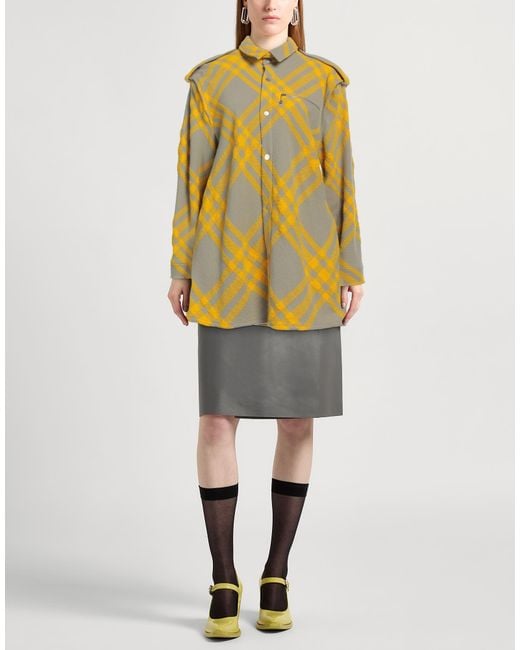 Burberry Yellow Shirt