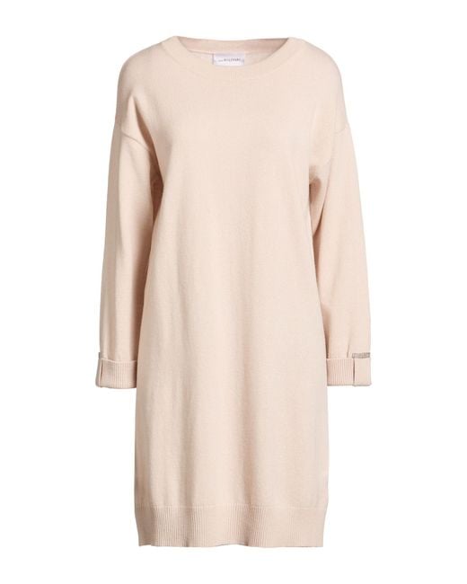 Anna Molinari Natural Mini Dress